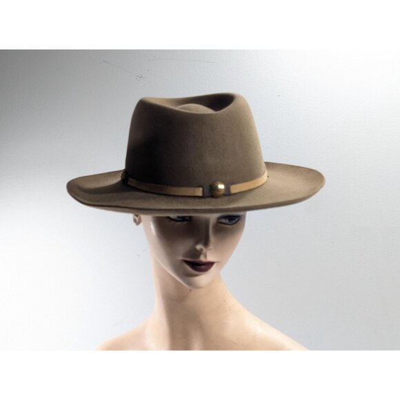 BILTMORE Wilderness collection size 57 - 7 1/8" Genuine 4x Fur Felt cowboy hat, - Picture 2 of 10